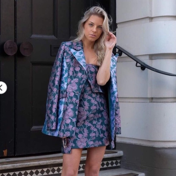 NEW ELLIATT Amore Jacquard Blazer - Picture 3 of 11